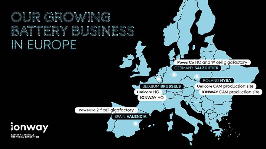 Battery materials start-up IONWAY locates first production plant in Poland