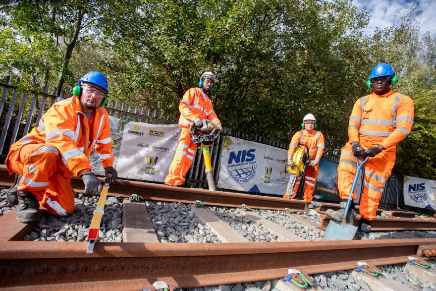 McGinley extends NIS partnership as HS2  apprentice milestone reached