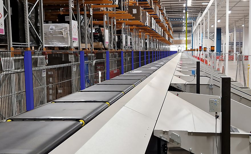 Conveyor Systems designs advanced packing and sorting system
