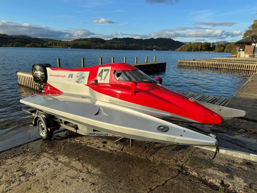 A&M EDM behind electric power converter for powerboat record attempt