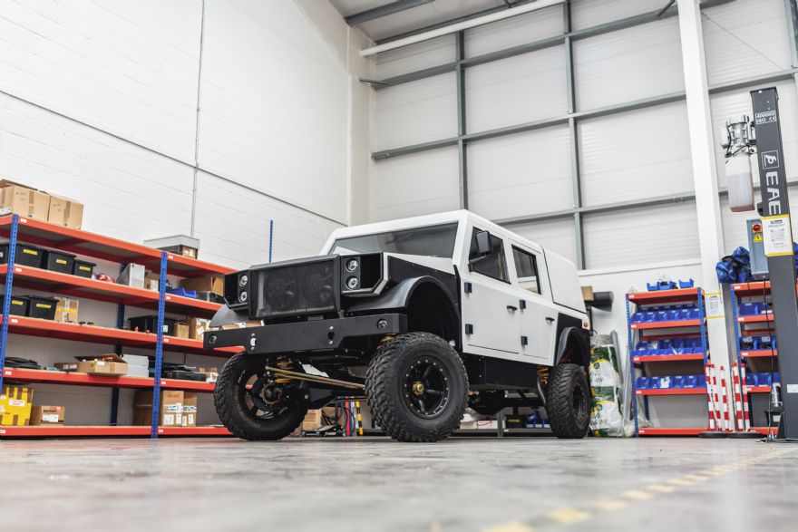 First all-electric Munro Series-M 4x4 leaves production line
