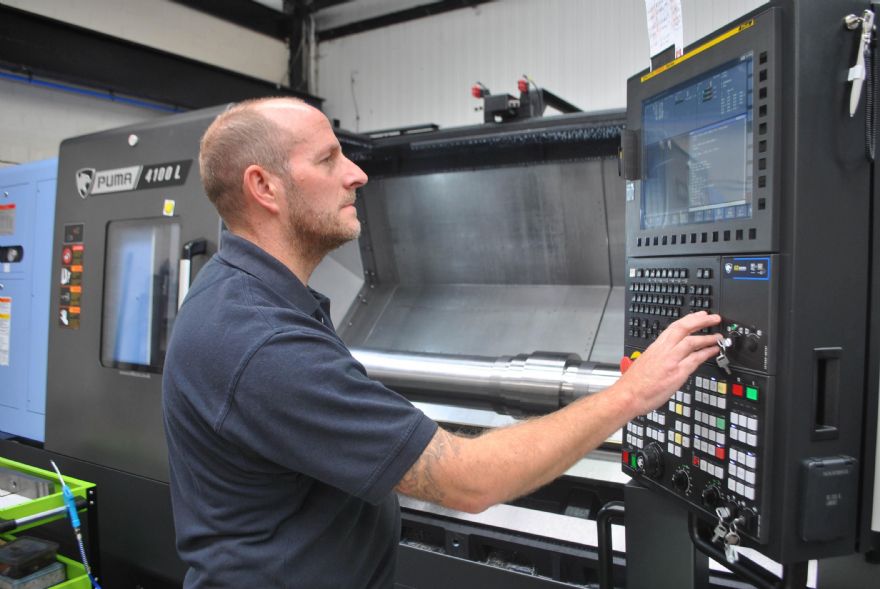 In-house machining capacity and capabilities improved at a stroke