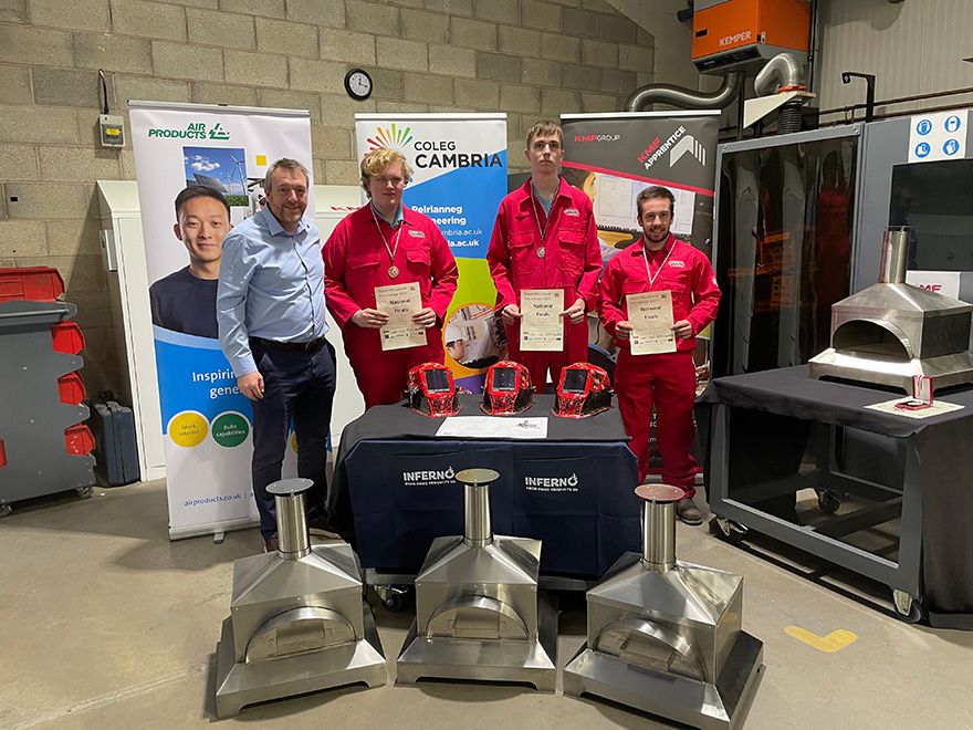 Winners of the Sheet Metalwork Technology competition announced