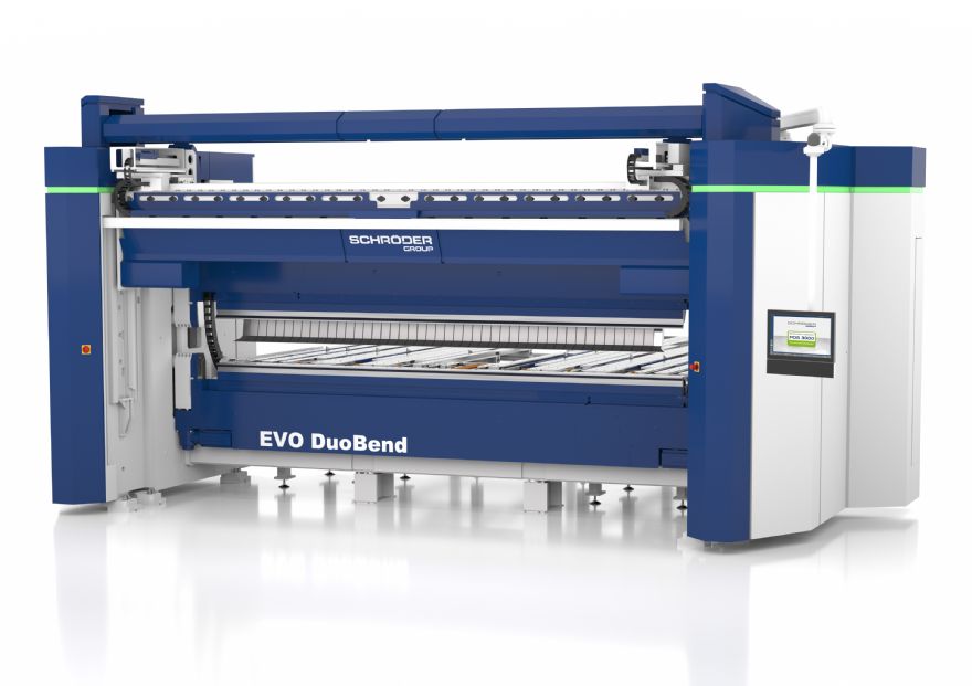 EVO DuoBend offers more efficient folding with two folding beams