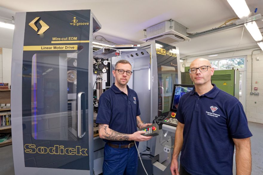 Sodick wire EDM replaces two ageing machines at Kent manufacturer
