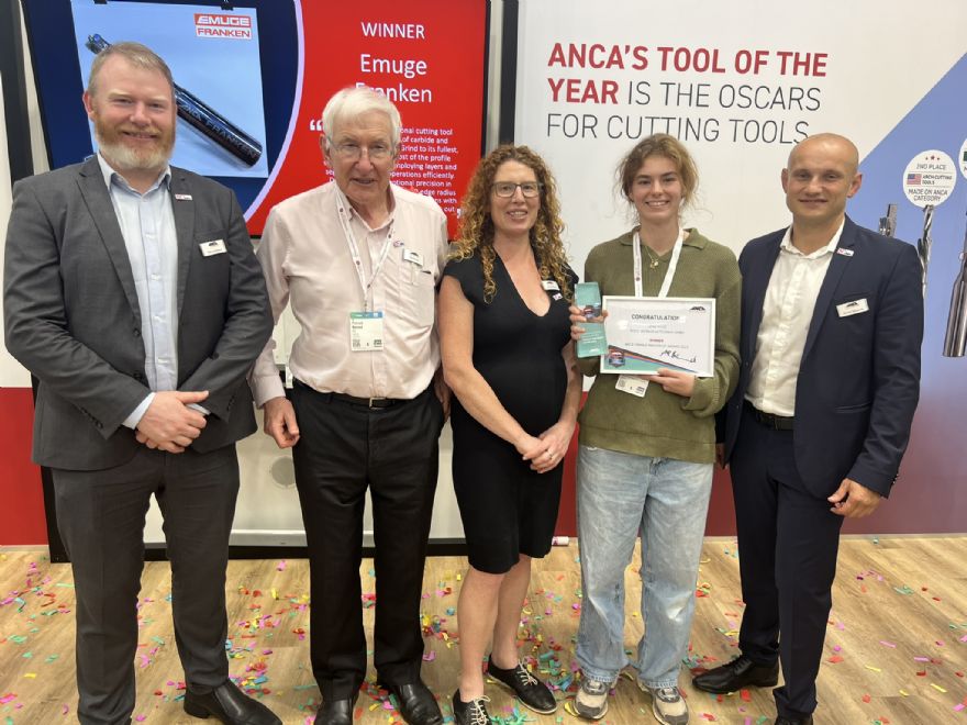 Emuge-Franken takes top honours in ANCA’s grinding awards