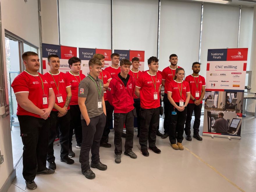 Mills CNC supports Worldskills UK competition finals
