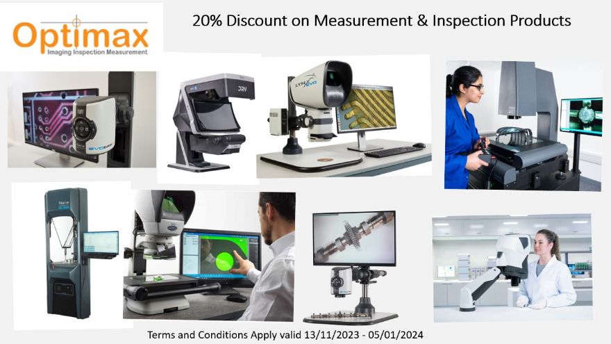 Save 20% on your 2024 metrology spend with Optimax