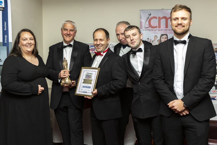 William Cook wins top title at the UK Cast Metals Industry Awards