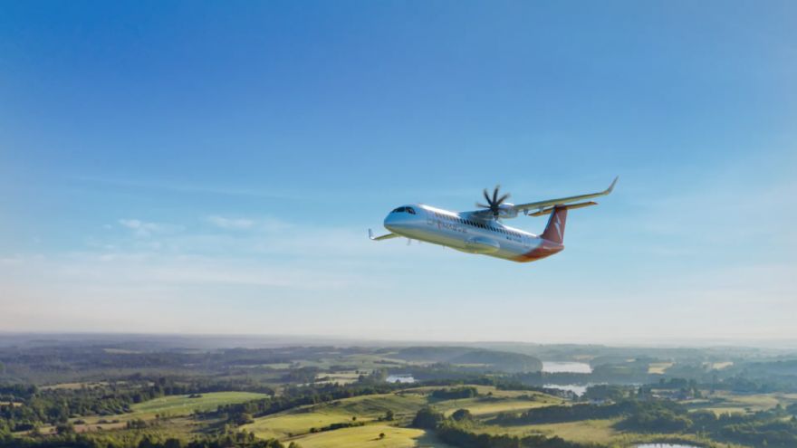 Mauve Aerospace unveils plans for hybrid-electric 80-seater aircraft