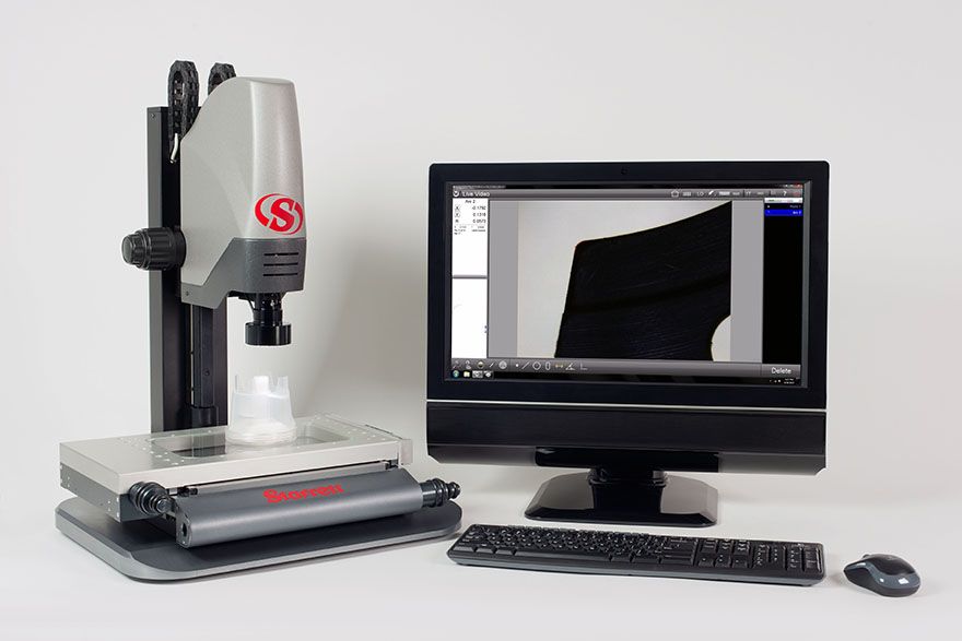 KMR Large Field of View video inspection microscopes