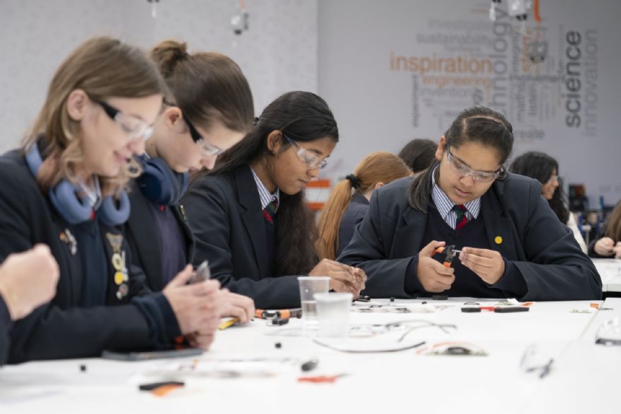 Renishaw hosts workshops to encourage girls into STEM careers