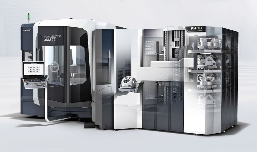 Storage and handling for automated prismatic machining