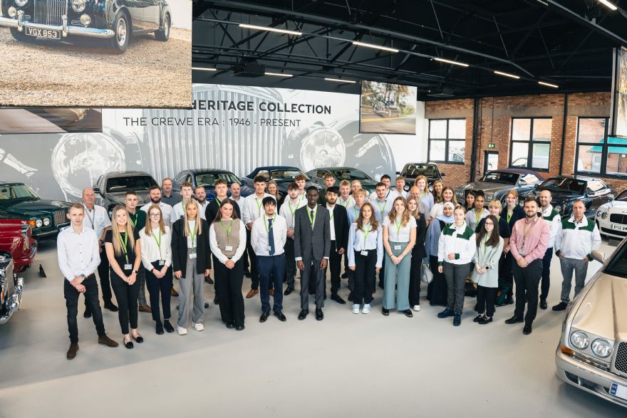 Bentley announces plans to recruit 38 new apprentices