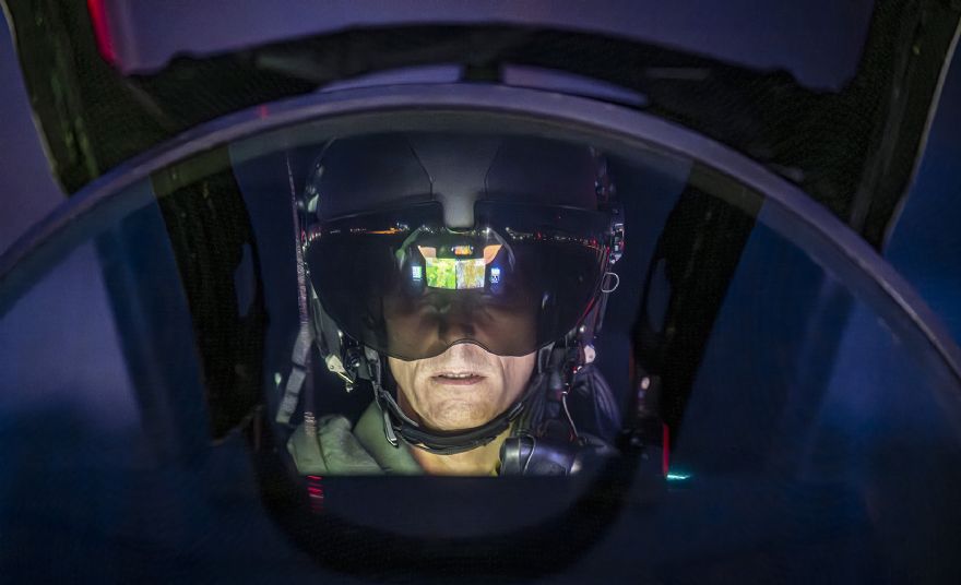 PTC works with BAE Systems on Striker II fighter pilot helmet 