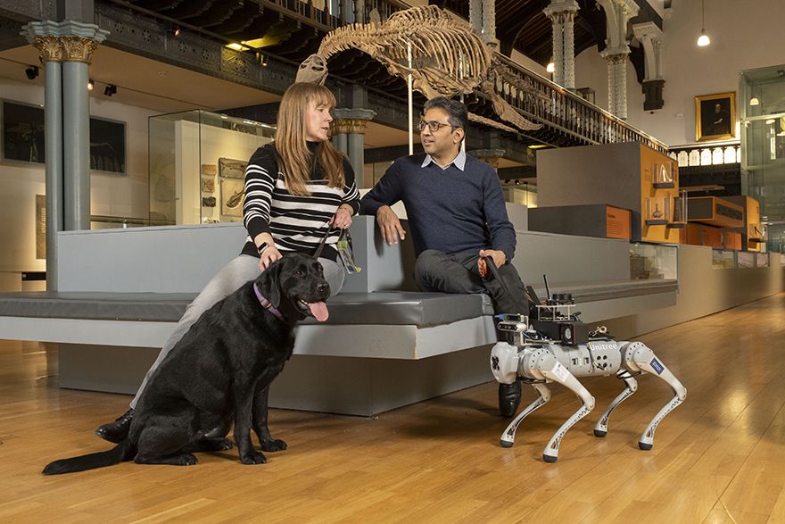 Robot guide dog could trailblaze new assistive technologies