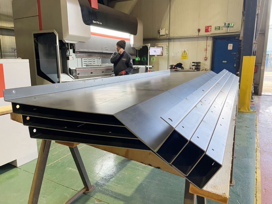 Charles Day Steels increases bending capacity with new press brake