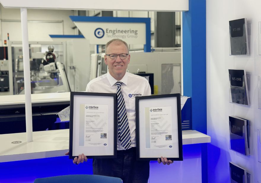 ETG ‘raises the standard’ with ISO certification