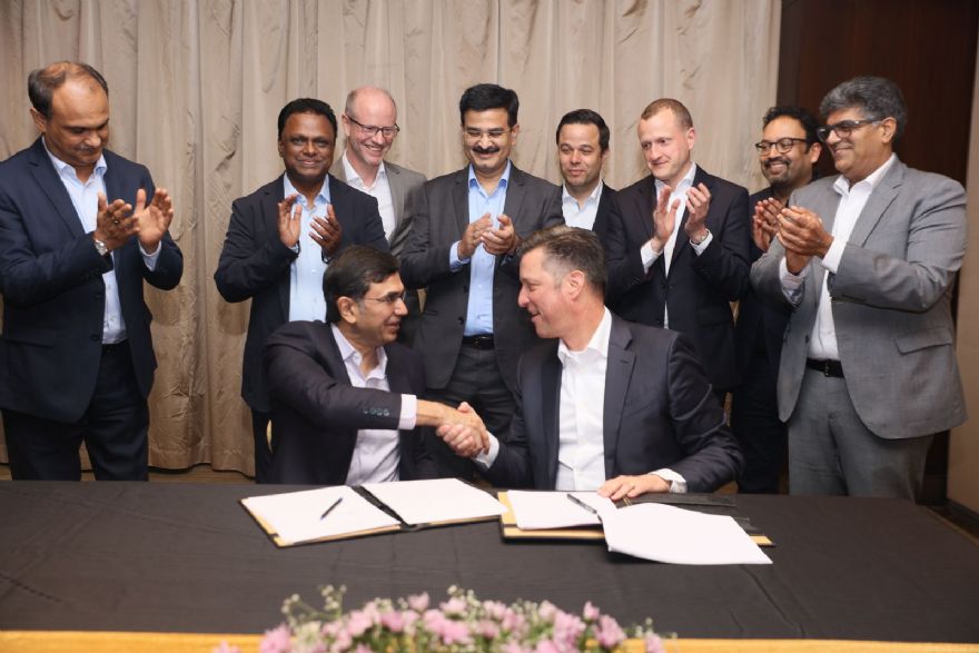 Volkswagen and Mahindra sign supply agreement