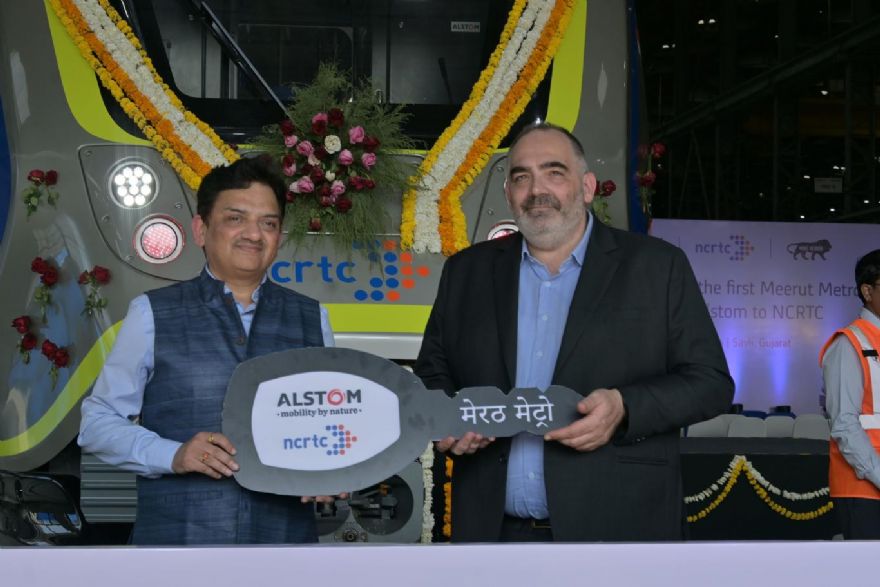 Alstom delivers the first train for India’s Meerut Metro project
