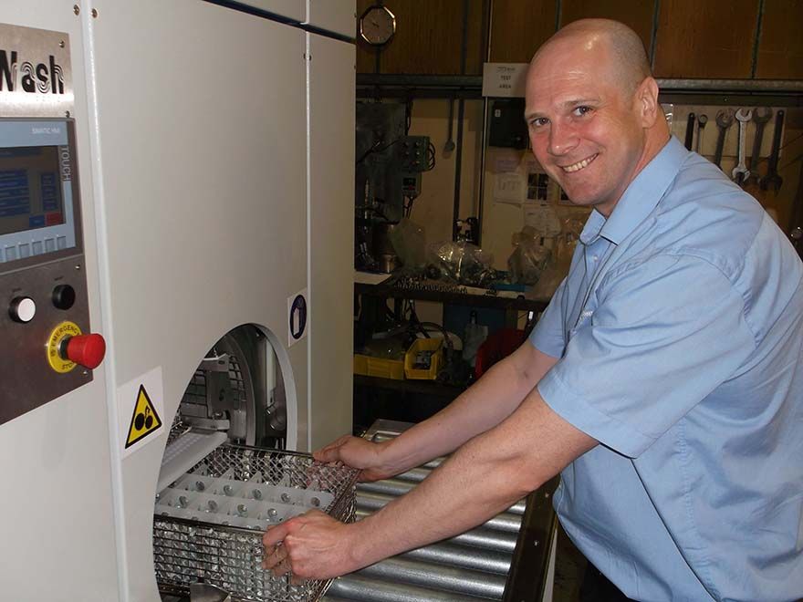 MecWash MWX300 optimises part cleaning at HSP