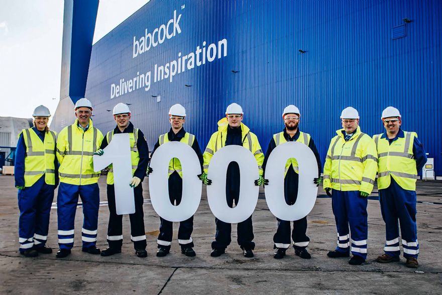 Babcock to create 1,000 new jobs at Rosyth 