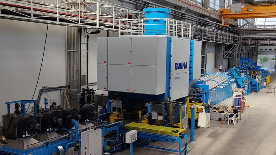Turkish manufacturer starts production on new forging press