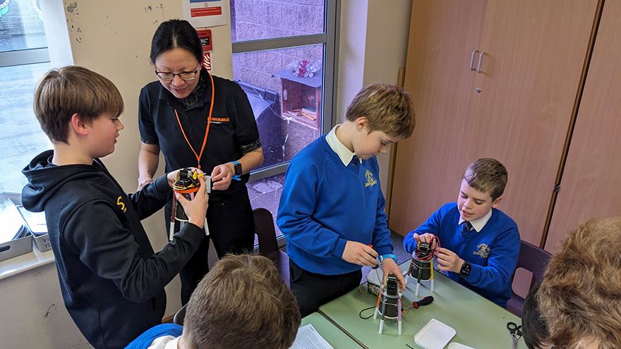 Renishaw inspires budding primary school engineers