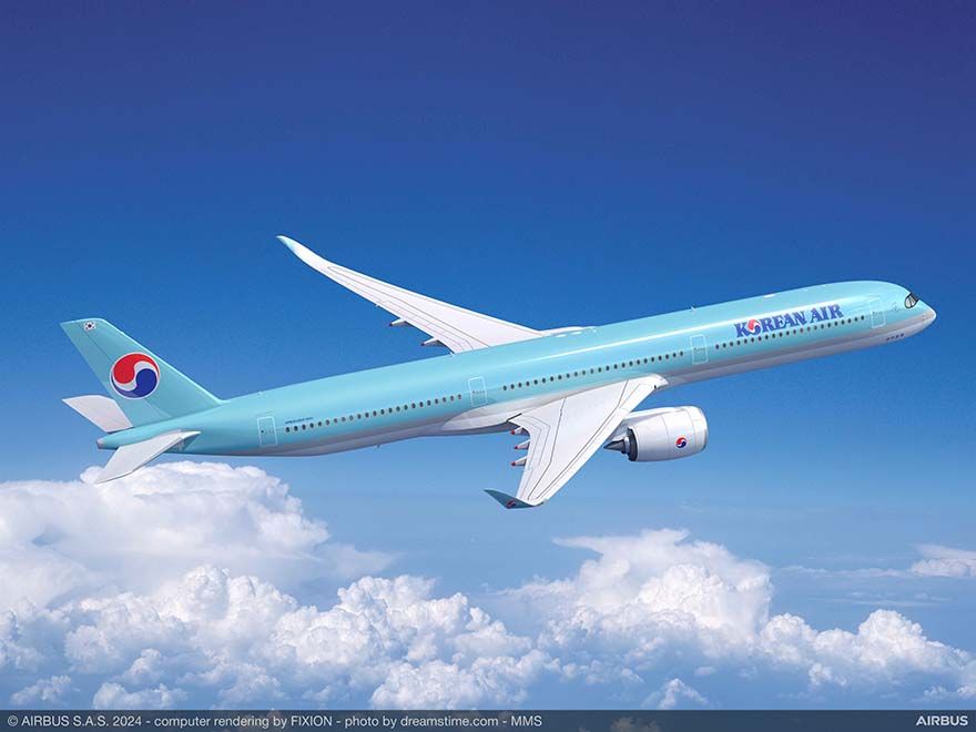 Korean Air finalises order for 33 A350s