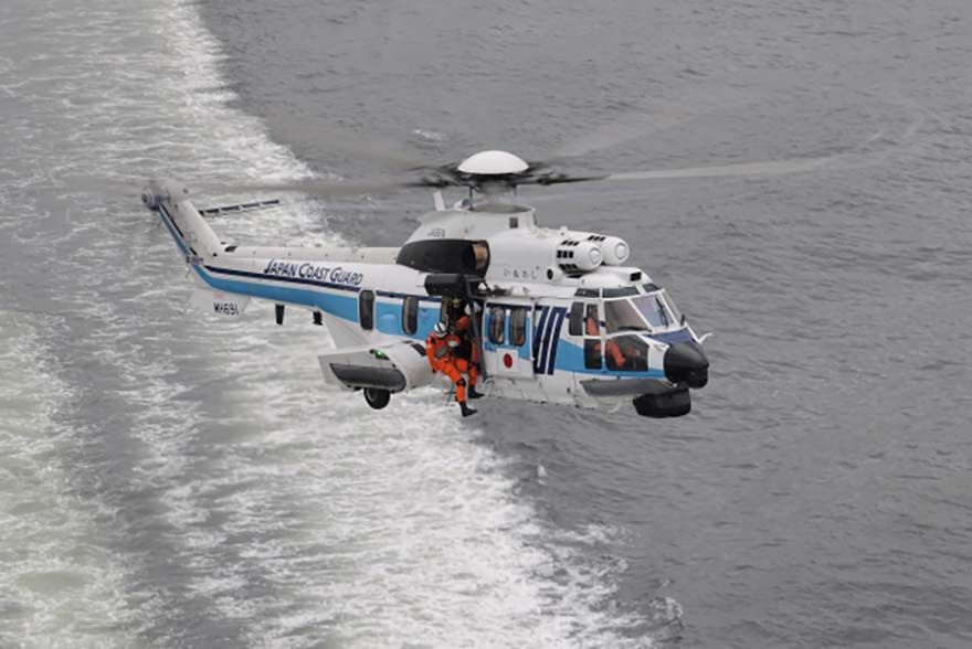 Japan Coast Guard orders three additional H225 helicopters