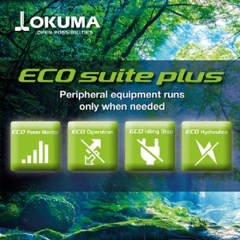 Okuma machine tools offer many energy-saving features