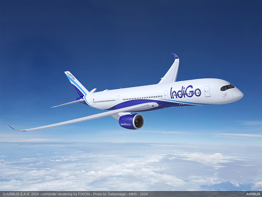 India’s IndiGo orders 30 Airbus A350 widebody aircraft 