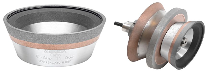 Mirka launches hybrid-bonded cup grinding wheels