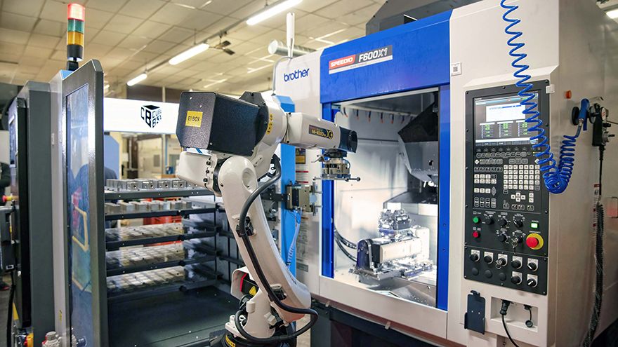 New robotic systems for automating machine tools