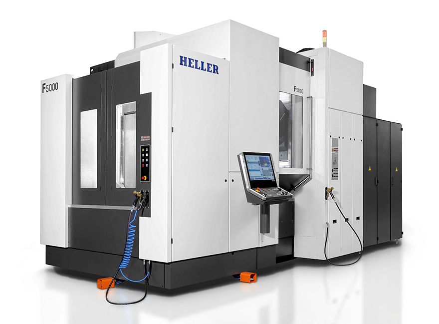 Smaller F-Series horizontal machining centre from Heller