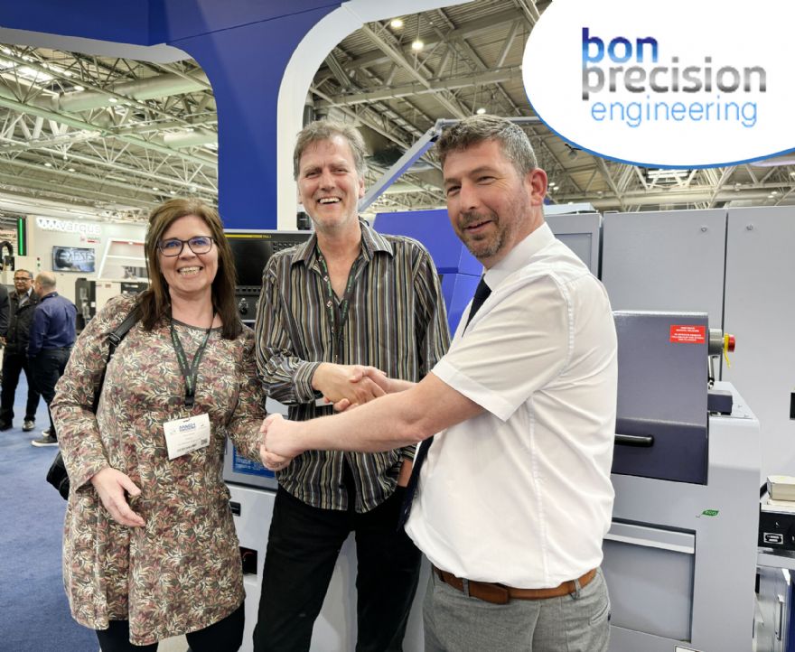 New Star sliding head lathe purchased at MACH 2024