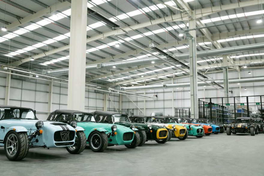 Caterham opens new factory in Dartford