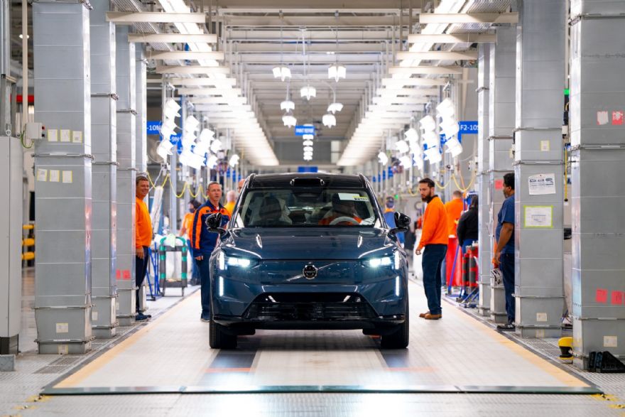 Volvo Cars starts US production of electric EX90 SUV