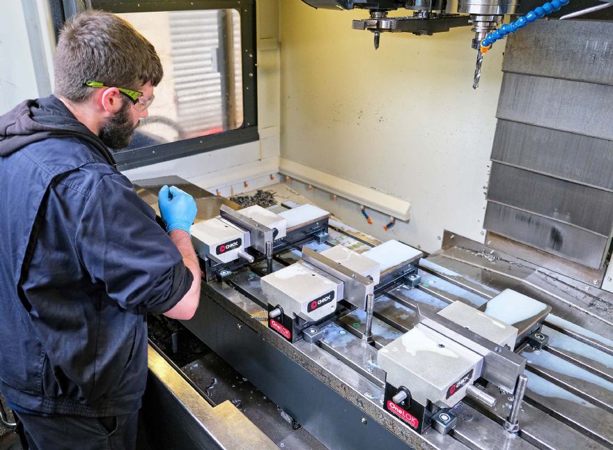 Workholding upgrade doubles productivity