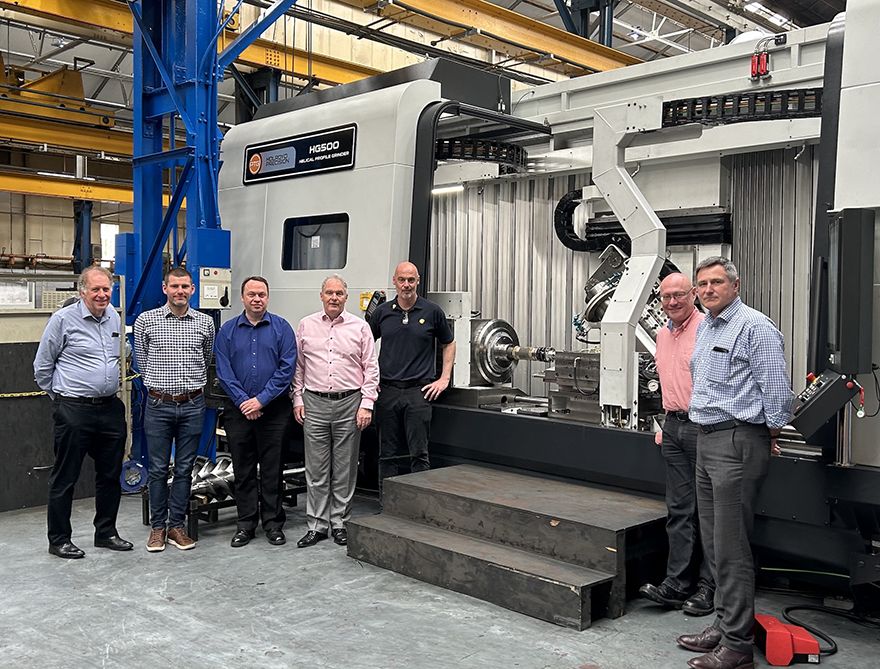 PTG Holroyd unveils large-capacity helical profile grinder