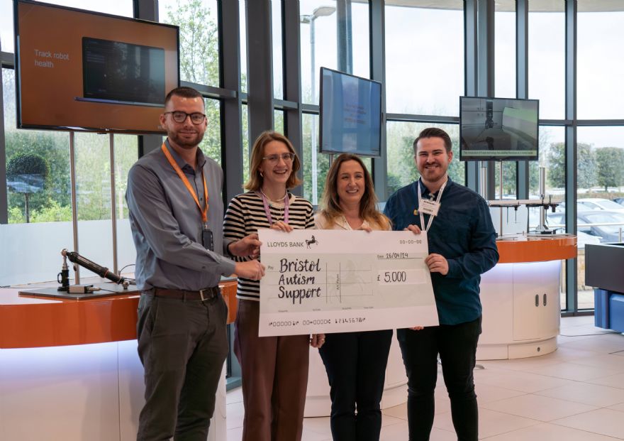 Renishaw celebrates company values with charity donations