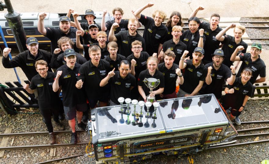 University of Sheffield wins Railway Challenge 2024
