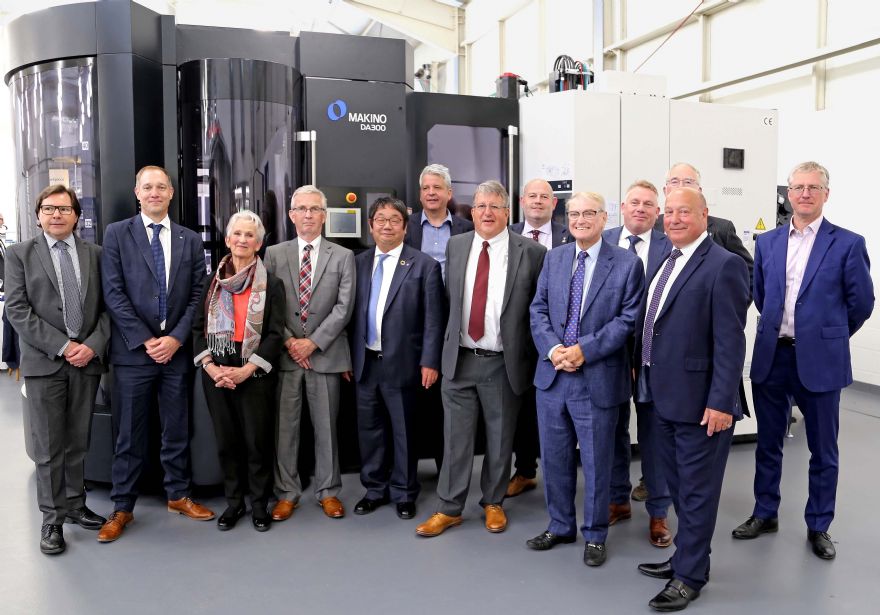 Makino’s management visit NCMT to celebrate 60th year