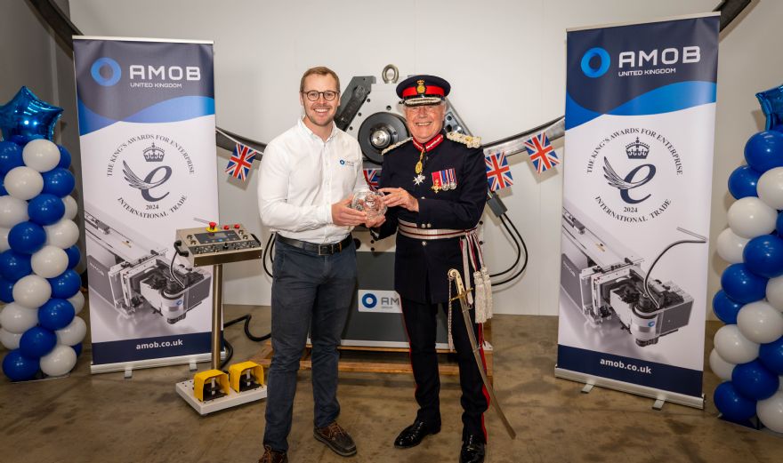 AMOB UK receives King’s Award for International Trade
