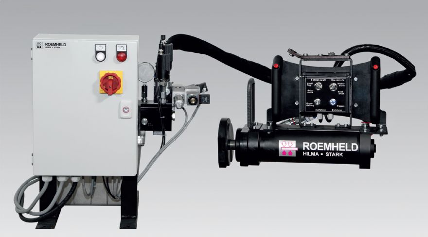 New mobile hydraulic bearing press
