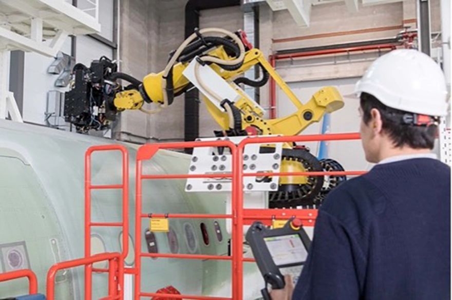 Fanuc robot boosts aerospace manufacturing output
