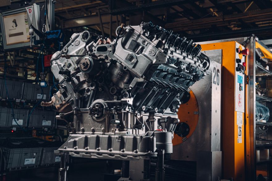 Final Bentley W12 engine hand-built in Crewe