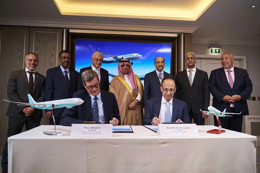 Flynas agreement for additional 75 A320neo Family aircraft