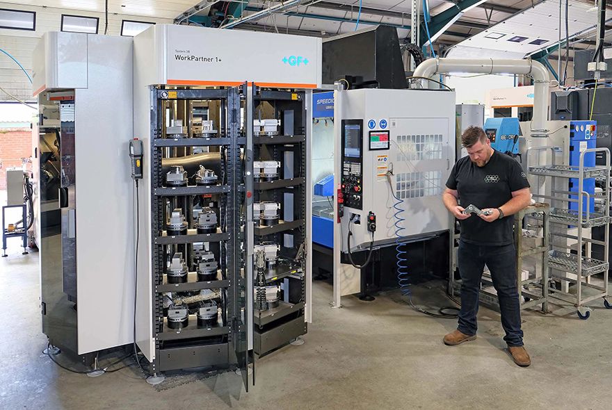 Motorcycle parts maker boosts automated production