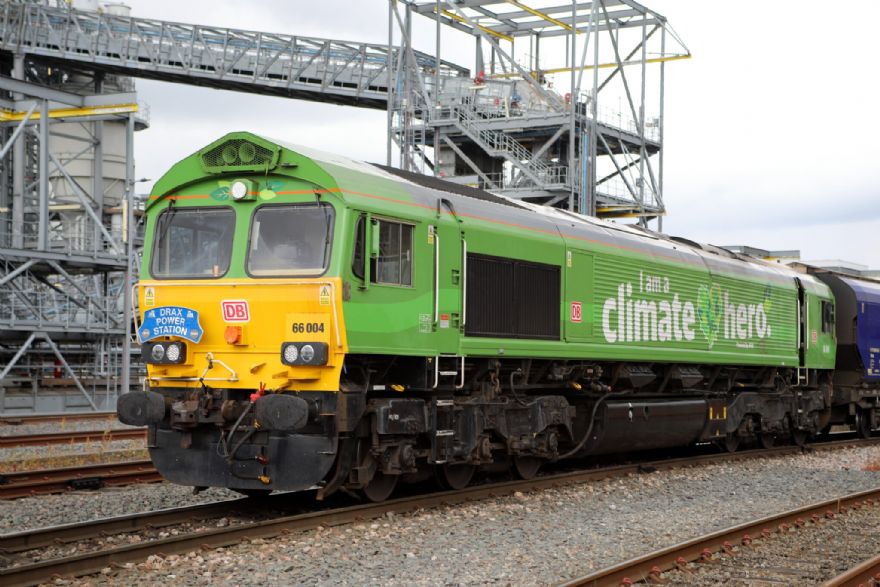 DB Cargo UK delivers HVO-powered services for Drax